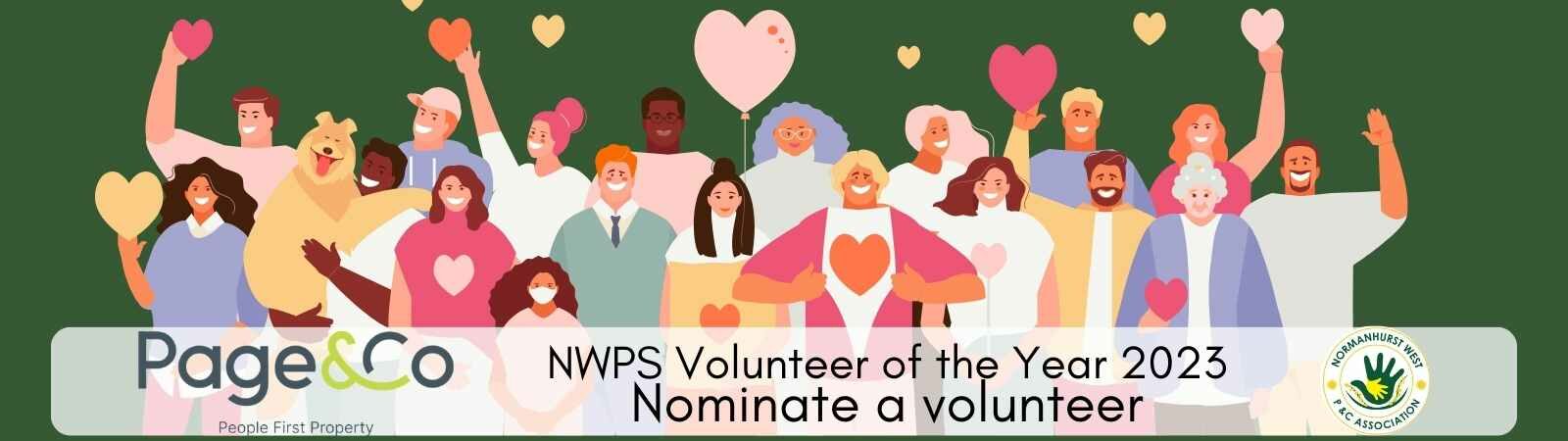 Nominate a Volunteer for Volunteer of the Year 2023!