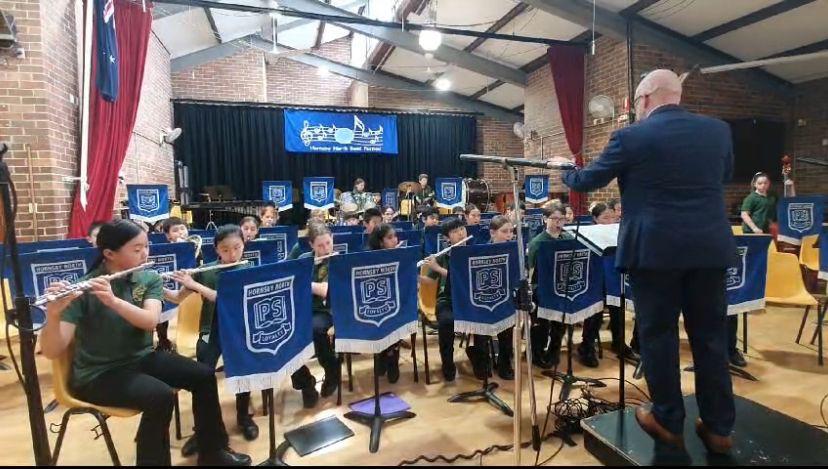 NWPS bands perform at Hornsby North Band Festival